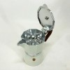 Гейзерна кавоварка Magio MG-1007 150 мл, гейзерна кавоварка з нержавіючої сталі, кавоварка для дому