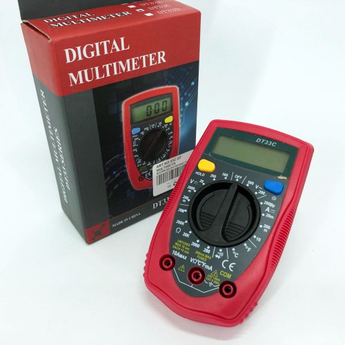 Цифровий Мультиметр 33 C DT DIGITAL мультитестер тестер, електронний мультиметр, професійний тестер