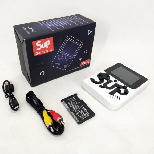 Ігрова приставка консоль Sup Game Box 500 ігор, Ретро приставка денді, Тетріс приставка. Колір: білий