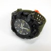 Годинник наручний чоловічий SKMEI 1586AG ARMY GREEN, чоловічий армійський водостійкий тактичний. Колір: зелений
