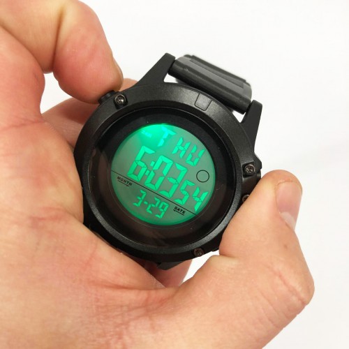 Годинник наручний чоловічий SKMEI 1508BKWT BLACK, годинник наручний електронний тактичний. Колір: чорний