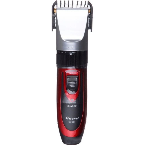 Професійна машинка для стрижки волосся GEMEI GM-550 з двома акумуляторами, Бритва триммер для бороди
