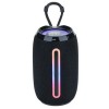 Портативна Bluetooth-колонка TG653 USB з ремінцем, акумуляторна колонка для музики. Колір: чорний