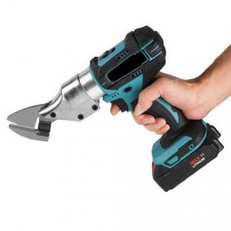 Ножиці акумуляторні по металу в кейсі Krafftec DJS130R, 2 акб 36V/5AP