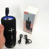 Портативна Bluetooth колонка TG619C FM-радіо USB/TF з ремінцем, Колонка для музики. Колір: чорний