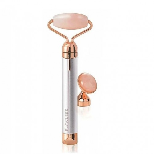 Масажер ролик електричний для особи Facial Roller Massager. Колір бежевий