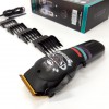Машинка для стрижки волосся та бороди професійна VGR V-699 з насадками та LED дисплеєм. Колір: чорний