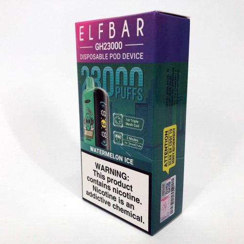 ELF BAR GH 23000 5%. Кавун (Watermelon Ice)
