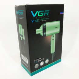 Дорожній складний фен VGR V-421 1200 Вт для сушіння укладання волосся електрофен, Фен для волосся з режимами