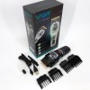 Машинка для стрижки волосся та бороди професійна VGR V-699 з насадками та LED дисплеєм. Колір: чорний