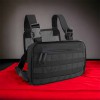 Тактична нагрудна сумка з Cordura 1000D, розгрузка чоловіча чорна