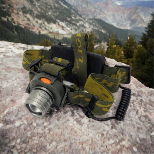 Налобний ліхтар тактичний Bailong BL-1505\602B SENSOR з датчиком руху, Ліхтарик налобний led