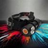 Налобний ліхтар Police BL-2155-XPE + вбудований акумулятор + USB, Потужний акумуляторний ліхтарик налобний