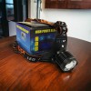 Ліхтар налобний Police BL-2189 T6 (MicroUSB), універсальний, з оптичним зумом, водонепроникний ліхтар