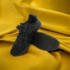 Чоловічі кросівки сітка 40 розмір. Еспадрильї чоловічі | Легкі літні чорні кросівки. Модель 74612. Колір: чорний