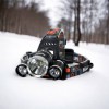 Ліхтар Police 3000-T6+2XPE (2х18650, 5 режимів, Zoom, 1500 люмен), Налобний ліхтар з лінзою