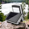 УМБ Power Bank Solar 90000 mAh мобільне зарядне з сонячною панеллю та лампою, Power Bank Charger Батарея