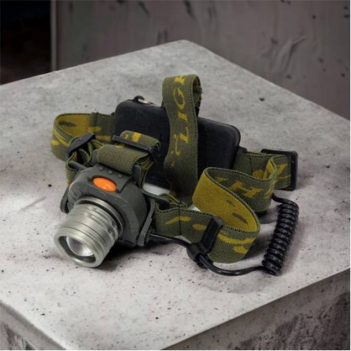 Налобний ліхтар тактичний Bailong BL-1505\602B SENSOR з датчиком руху, Ліхтарик налобний led