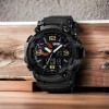 Годинник наручний чоловічий SKMEI 1520BK BLACK, армійський годинник протиударний. Колір: чорний