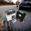 Автомобільний компресор 12V насос із ліхтариком, потужний насос для коліс автомобіля від прикурювача