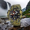 Годинник наручний чоловічий SKMEI 1520CMGN CAMO GREEN, годинник військовий чоловічий, для військовослужбовців. Колір: камуфляж