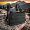 Тактична нагрудна сумка з Cordura 1000D, розгрузка чоловіча чорна