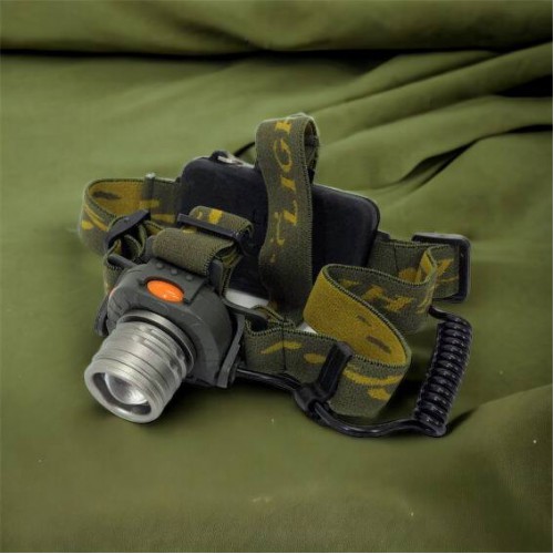 Налобний ліхтар тактичний Bailong BL-1505\602B SENSOR з датчиком руху, Ліхтарик налобний led