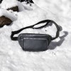 Бананка з натуральної шкіри. Відмінна якість сумки на пояс. Модель: 74132