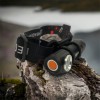 Налобний ліхтар Police BL-2155-XPE + вбудований акумулятор + USB, Потужний акумуляторний ліхтарик налобний
