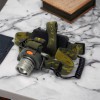 Налобний ліхтар тактичний Bailong BL-1505\602B SENSOR з датчиком руху, Ліхтарик налобний led