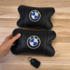 Авто подушки 2шт — набір BMW з натуральної шкіри, на підголівник у машину, Автомобільна подушка БМВ