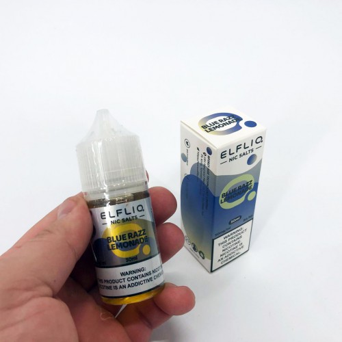 Рідина ELFLIQ 30мл 5%. Синя малина (Blue Razz Lemonade)