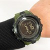 Годинник наручний чоловічий SKMEI 1475AG ARMY GREEN, брендовий чоловічий годинник, годинник для чоловіка. Колір: зелений