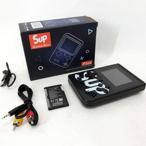 Ігрова приставка Sup Game Box 500 ігор, для телевізора, Ігрова приставка сап денді. Колір: чорний