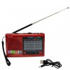 Портативна стовпчик радіо MP3 USB Golon RX-6622. Колір: червоний