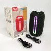 Портативна Bluetooth-колонка TG653 USB з ремінцем бездротова колонка портативна потужна. Колір: зелений