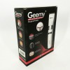Акумуляторна машинка для стрижки волосся Gemei GM-6042, підстригальна машинка. Колір: білий