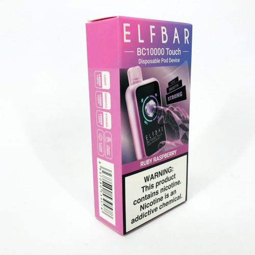 Elf Bar BC10000 Touch. Малина (Ruby Raspberry)