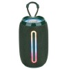 Портативна Bluetooth-колонка TG653 USB з ремінцем бездротова колонка портативна потужна. Колір: зелений