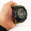 Годинник наручний чоловічий SKMEI 1155BKH KHAKI, водостійкий тактичний годинник, армійський годинник. Колір: хакі