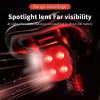 Велосипедний ліхтар задній габаритний FY-328S, 4LED, з автоматичною системою START/STOP