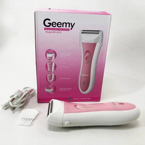 Жіночий епілятор триммер Gemei GM-3073, Жіноча бритва для бікіні, Жіноча електробритва для ніг