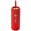 Портативна Bluetooth колонка TG619C FM-радіо USB/TF з ремінцем, гучна блютуз колонка. Колір: червоний