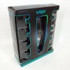 Машинка триммер 4в1 VGR V-172 для стрижки волосся на акумуляторі зарядка USB, електробритва для голови