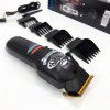 Машинка для стрижки волосся та бороди професійна VGR V-699 з насадками та LED дисплеєм. Колір: чорний