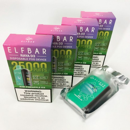 Elf Bar Raya D3 25000. Ківі Ананас (Kiwi Pineapple)