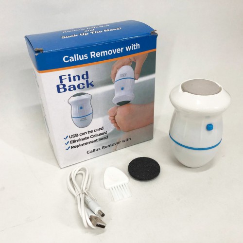 Набір для педикюру Pedi Vac Callus Remover With, універсальна пемза для ніг, шліфування для п'ят