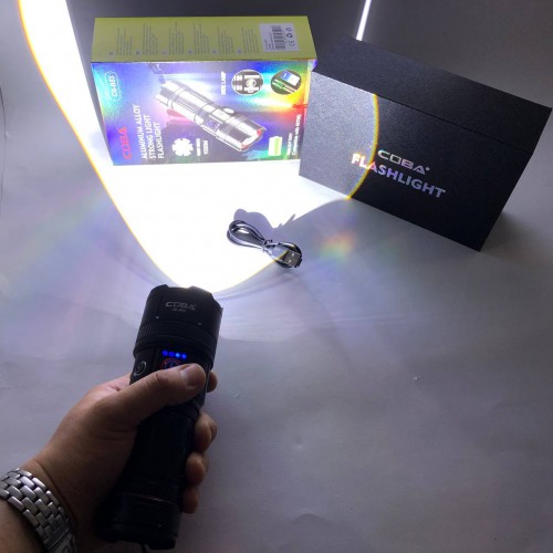 Ліхтар CB-B53-TG, 3х18650, power bank, індикація заряду, Ліхтарик світлодіодний для туриста надпотужний