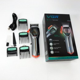 Машинка для стрижки волосся VGR V-647 зі змінними насадками, Машинка для стрижки для дому