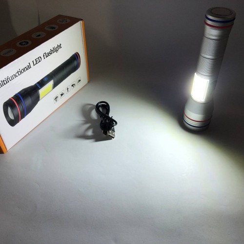 Ліхтар PLD-231 WHITE LASER LED PM10-TG+COB(white+red), 1х26650, Ліхтарик police оригінал, Ліхтарик поліс